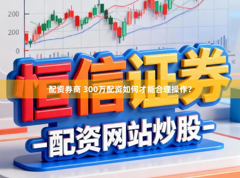 配资券商 300万配资如何才能合理操作？